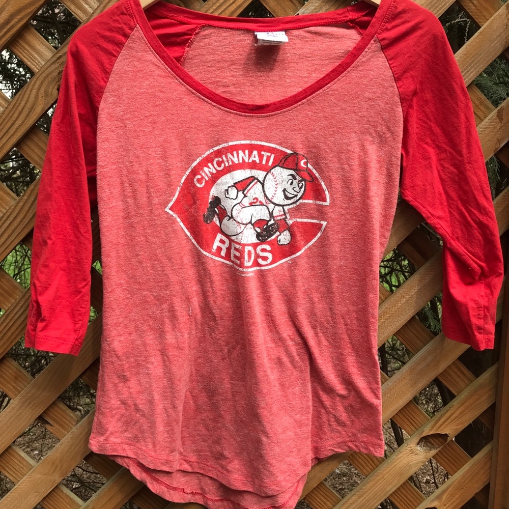 Reds Baseball Tee